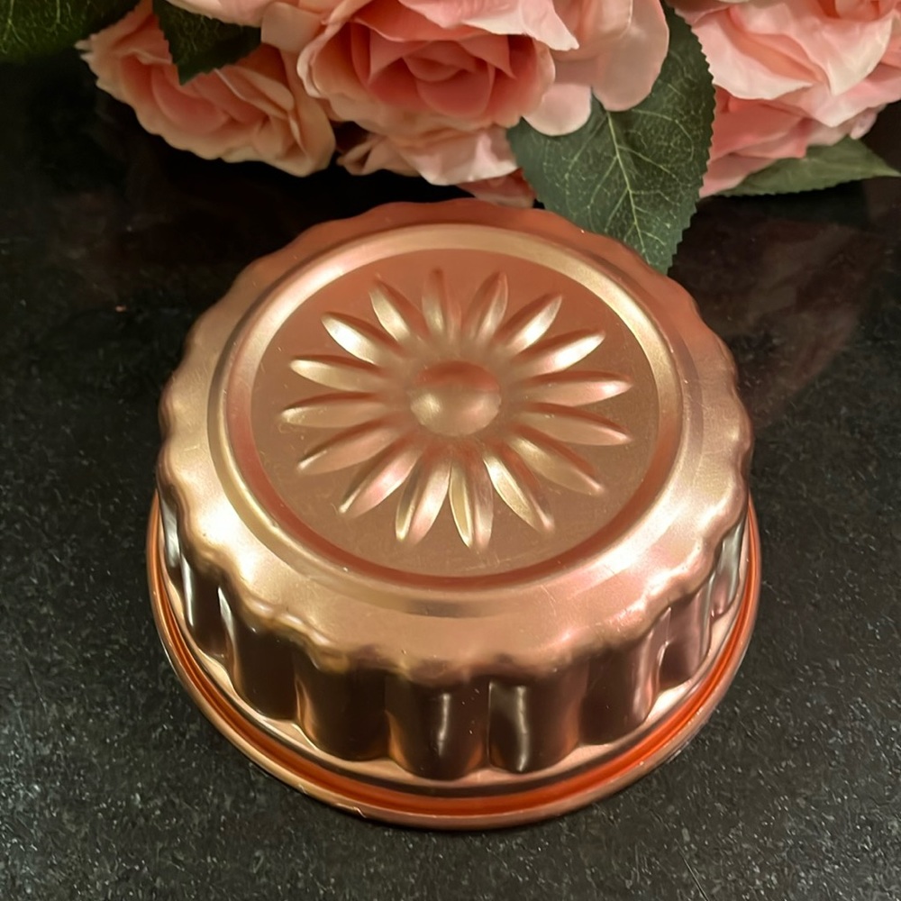 Copper Tone Food Mold